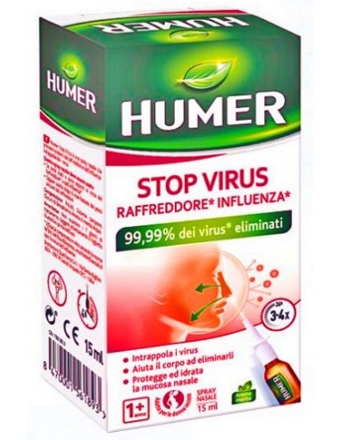 Spray Nasale Urgo Humer Stop Virus 15 Ml