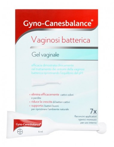 Gynocanesbalance Gel Vaginale 7 Flaconcini Monouso 5 Ml