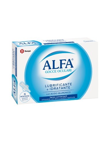 Alfa Lubrificante Monodose 15 Fiale 0,5 Ml