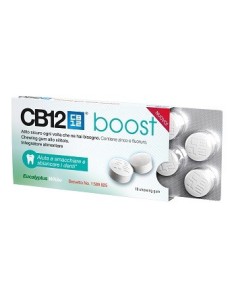 Cb12 Boost Eucalyptus White 10 Chewing Gum