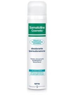 Somatoline Cosmetic Deodorante Ipersudorazione Spray 125 Ml