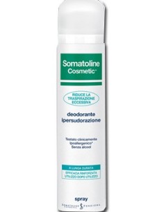 Somatoline Cosmetic Deodorante Ipersudorazione Duetto Spray125 Ml + 125 Ml