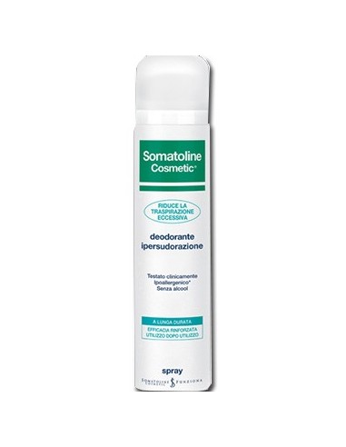 Somatoline Cosmetic Deodorante Ipersudorazione Duetto Spray125 Ml + 125 Ml