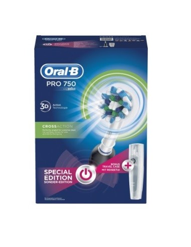 Oralb 750 Pro Crossaction Spazzolino Elettrico