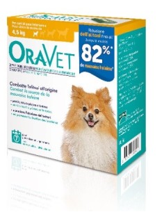Oravet Chewing-gum Dog Extra Small 7 Pezzi