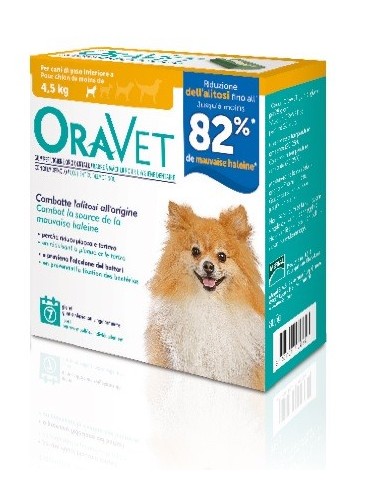 Oravet Chewing-gum Dog Extra Small 7 Pezzi