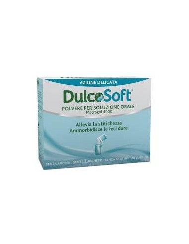 Dulcosoft Polvere Per Soluzione Orale 20 Bustine