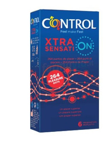 Profilattico Control Xtra Sensation 6 Pezzi