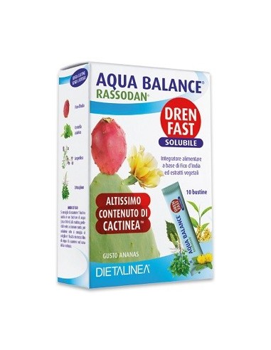 Dietalinea Aqua Balance Dren Fast Solubile 10 Bustine
