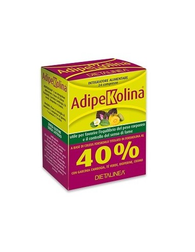 Dietalinea Adipekolina 24 Compresse