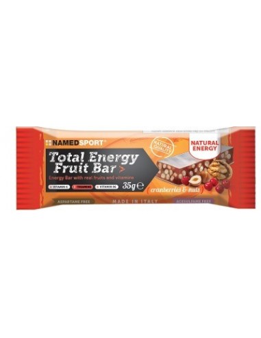 Total Energy Fruit Bar Cranberry & Nuts 35 G