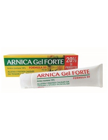 Arnica 10% Gel Forte Formula 50 72 Ml