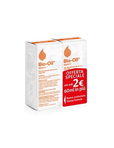 Bio Oil Olio Dermatologico 2 X 60 Ml