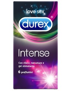 Durex Intense Orgasmic Condom 6 Pezzi