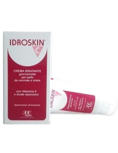 Idroskin C Idratante Antiage Con Vitamina C E Acido Ialuronico Giorno/notte Per Pelle Da Normale A Mista 60 Ml