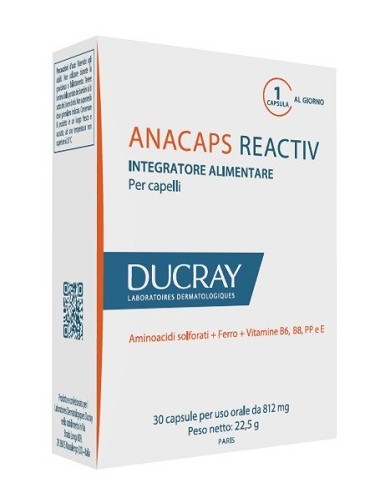 Anacaps Reactiv Ducray 30 Capsule 2017