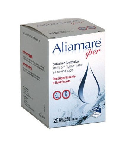 Aliamare 25 Flaconcini Ipertonici Da 5 Ml