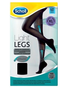 Scholl Lightlegs 60 Denari Taglia Xl Colore Nero 1 Paio