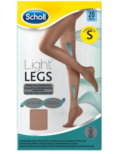 Scholl Lightlegs 20 Denari Taglia S Colore Nude 1 Paio