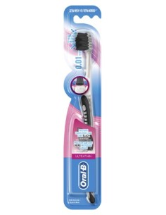 Oralb Spazzolino Extra Morbido Nero Ultrathin