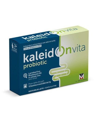 Kaleidon Probiotic Vita 12 Bustine Orosolubili 24 G