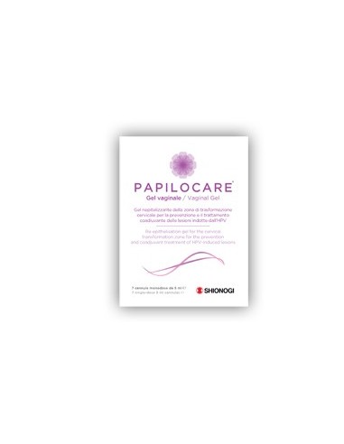 Papilocare Gel Vaginale 7 Cannule Monodose Da 5 Ml