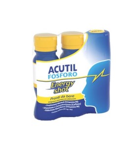 Acutil Fosforo Energy Shot 3 X 60 Ml