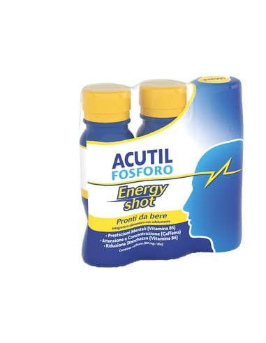 Acutil Fosforo Energy Shot 3 X 60 Ml