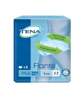 Pannolone Pull-up Tena Pants Plus Taglia Large 8 Pezzi
