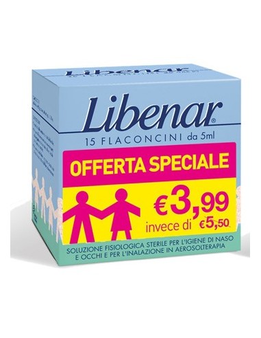 Libenar 15 Flaconcini Soluzione Isotonica 5 Ml Taglio Prezzo