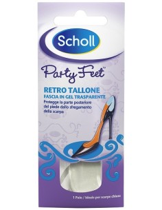 Plantare Ortopedico Per Retro Tallone Party Feet Scholl Gelactiv 1 Paio