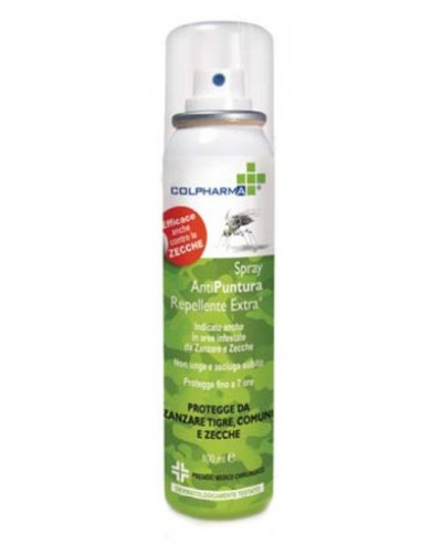 Colpharma Antipuntura Zanzare E Zecche Spray