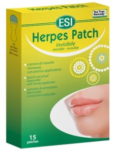 Tea Tree Herpes Patch 15 Cerotti Monouso Trasparenti