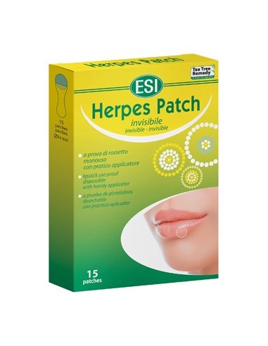 Tea Tree Herpes Patch 15 Cerotti Monouso Trasparenti