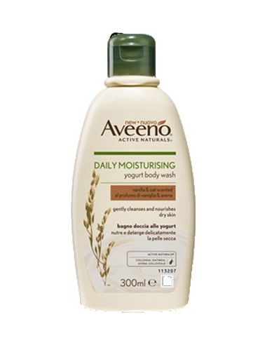 Aveeno Bagno Doccia Yogurt Vaniglia & Avena 300 Ml Promo