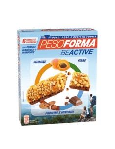 Pesoforma Beactive Cereali Albicocca E Mandorle 6 Barrette
