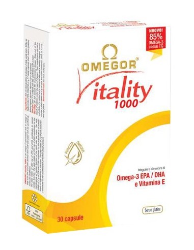 Omegor Vitality 1000 30 Capsule Molli