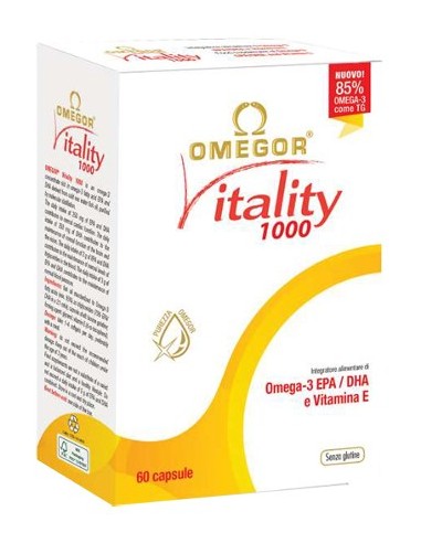 Omegor Vitality 1000 60 Capsule Molli