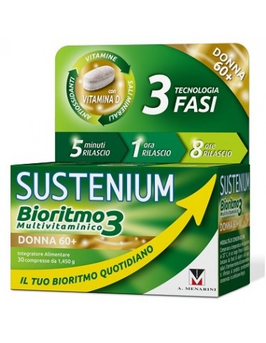 Sustenium Bioritmo3 Donna 60+ 30 Compresse