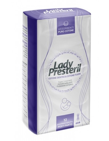 Lady Presteril Postparto 12 Pezzi