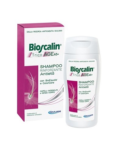 Bioscalin Tricoage 45+ Shampoo 200 Ml Bollino Prezzo Speciale