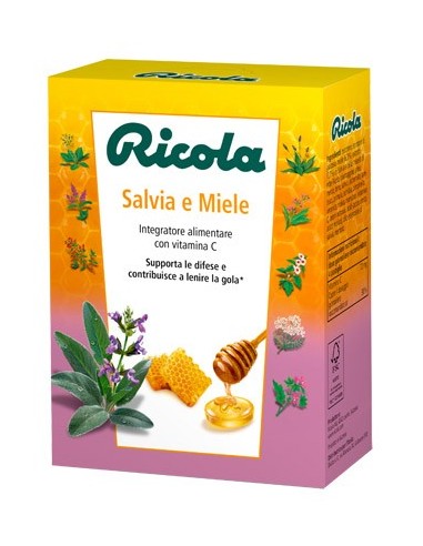 Ricola Salvia E Miele 50 G