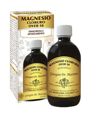 Magnesio Cloruro Over 50 500 Ml Liquido Analcolico