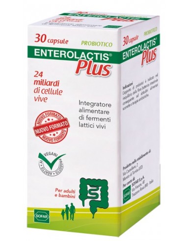 Enterolactis Plus 30 Capsule