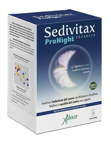 Sedivitax Pronight Advanced 20 Bustine