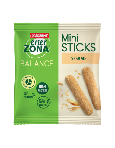 Enerzona Mini Bread Sticks Sesame 22 G