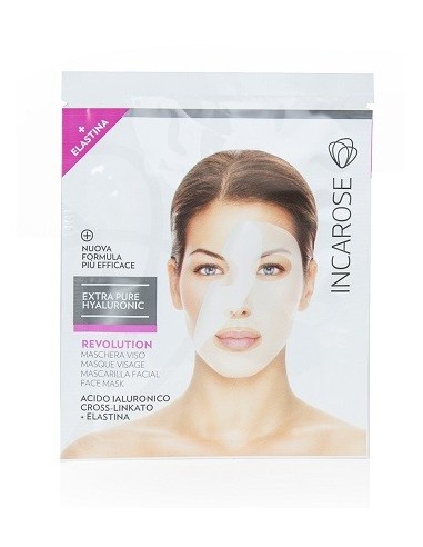 Incarose Eph Revolution Maschera Viso Acido Ialuronico Crosslinkato + Elastina