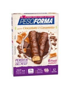 Pesoforma Barretta Cioccolato Caramello 12 X 31 G