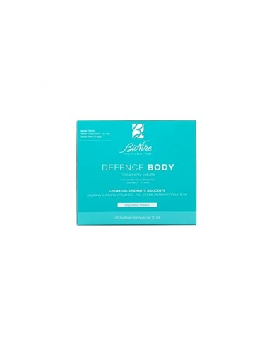 Defence Body Trattamento Cellulite Crema Gel Drenante Riducente 30 Bustine Da 10 Ml