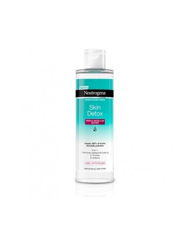 Neutrogena Detox Micellare Tripla Azione 400 Ml